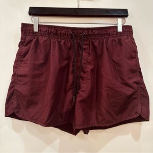 H&M Men’s Burgundy Swim Shorts (Size LG)